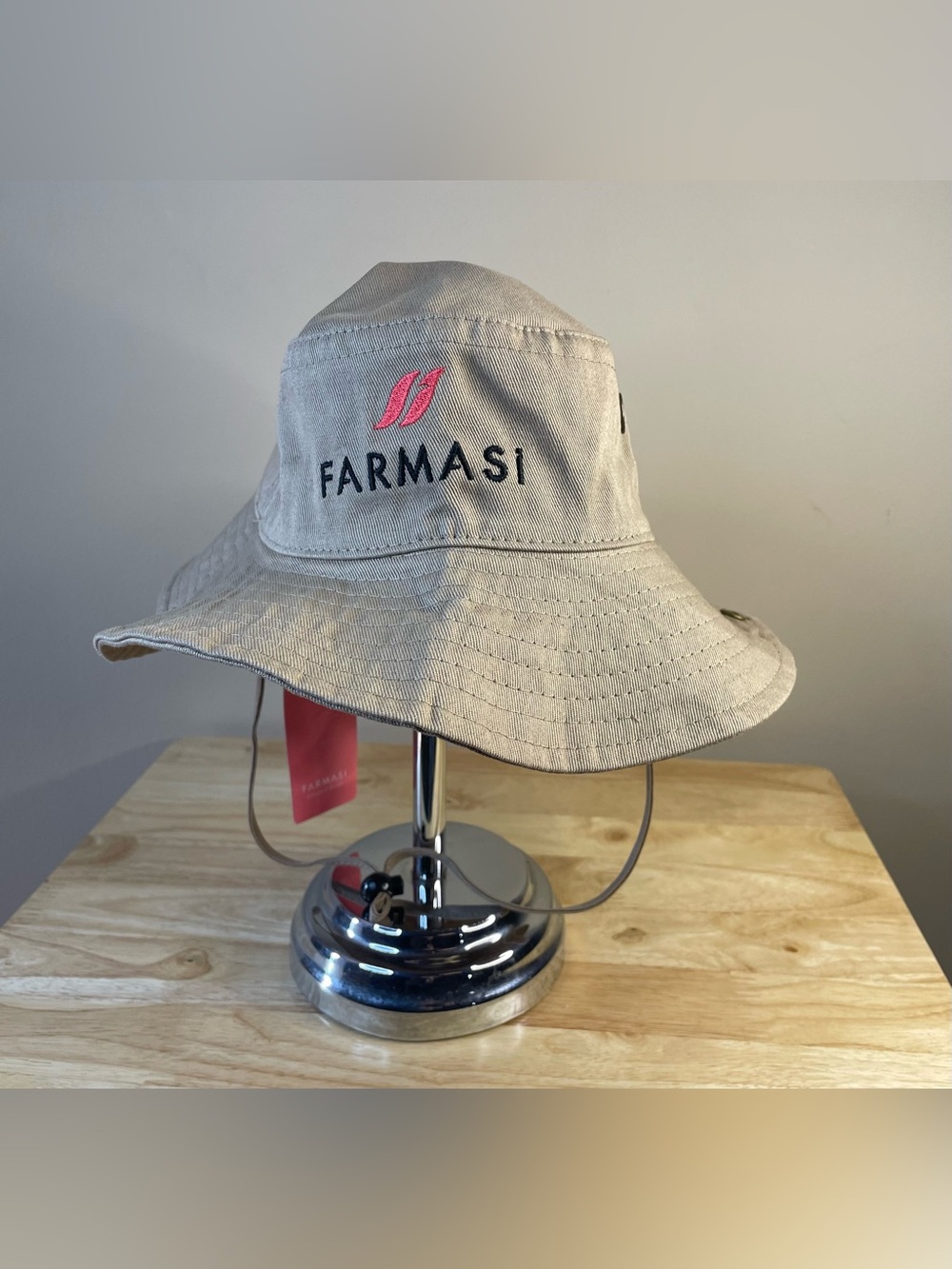 Farmasi Khaki Safari Bucket Hat NWT